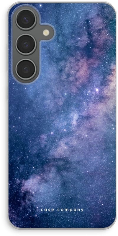 Case Company® - Hoesje geschikt voor Samsung Galaxy S24 Plus hoesje - Nebula - Soft Cover Telefoonhoesje - Bescherming aan alle Kanten en Schermrand
