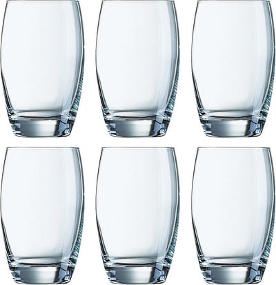 Arcoroc Waterglazen Salto - 12x st - 350 ml - glas - sapglazen - glazen - drinkglazen - Bar/cafe benodigdheden - Drinkglazen - Water/fris/sapglas