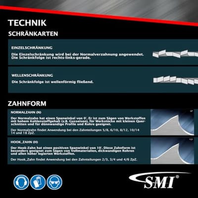 Bimetaal bandzaagbladen 2er set M42 1140 x 13 x 0,65 mm voor lintzaagmachine