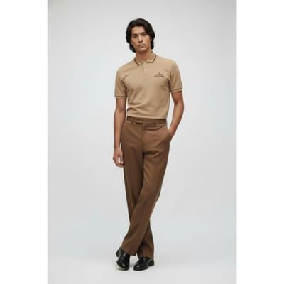 Scotch & Soda Pique Ss Polo Plaza Taupe Taglia: S | Pantaloni Outlet | Uomo | Nero