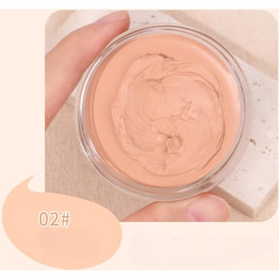 Waterproof Full Coverage Concealer Crème Voor Acne Littekens Donkere Kringen Natuurlijke Finish Foundation Voor Alle Huidtinten
