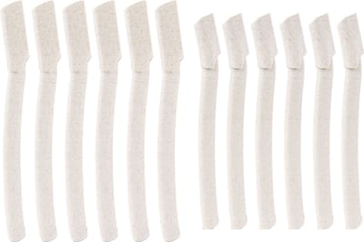 INTER-ESQUE Wenkbrauw Mesje - Dermaplaning - Wenkbrauw Trimmer - x12 - 6 Groot + 6 Klein