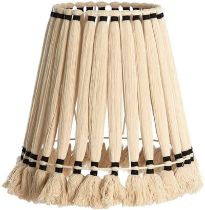 Kap - beige - LOA - textiel - Ø 41cm - E27 - 2041571 - Light & Living