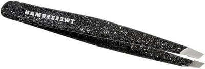 40ste Verjaardag Slant Pincet - Afgestoft Onyx