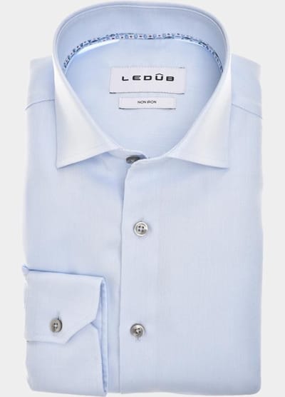 Ledub Business hemd lange mouw Blauw LE24305 MFN5 0143350/120-140-000