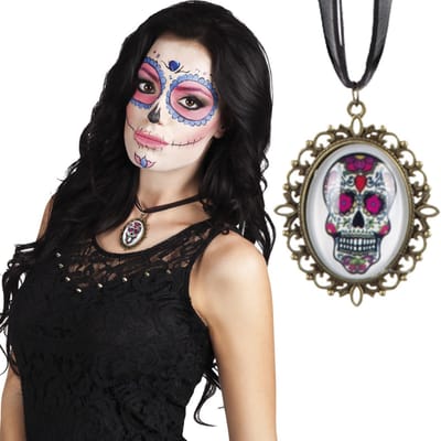 Boland - Ketting Calavera - Volwassenen - Vrouwen - Day of the dead