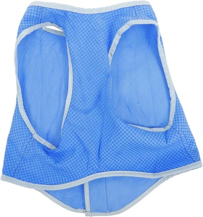Honden Koelvest - Ademend Absorberend - Zomerse Verkoeling - Natuurlijke Verdamping - Maat M - Blauw