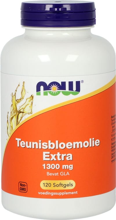NOW Teunisbloem extra 1300mg 120 Softgels
