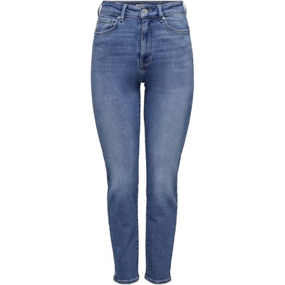 ONLY Straight fit jeans ONLEMILY High waist Straight fit Enkel lengte Jeans