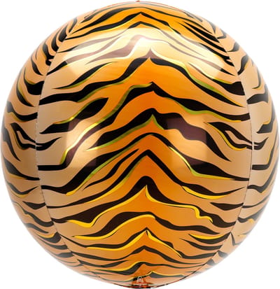 Amscan - Folieballon ORBZ Tijger print (45 cm)