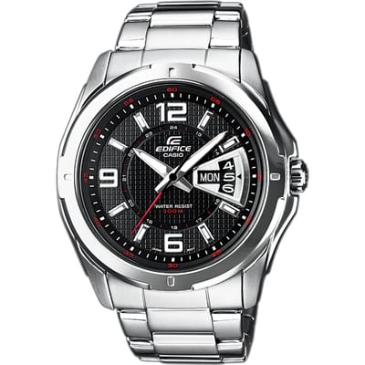 Casio Edifice Classic EF-129D-1AVEF Herenhorloge 43,5 mm - Zilverkleurig