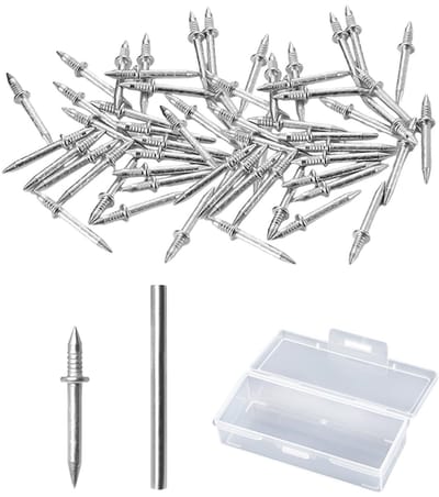 Dailygoods- Plinten 100 Stuks - Dubbele Plinten - Montagehuls 60 mm