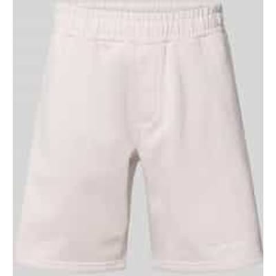 regular fit sweatshorts met gestikt logo