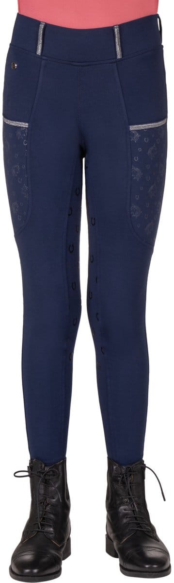 Qhp Rijlegging Jaily junior Full grip Evening Blue - 116