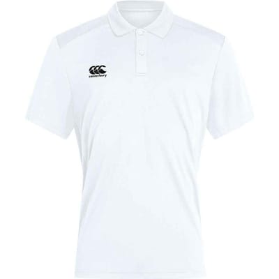 Canterbury Dames/Dames Club Dry Poloshirt (Wit)