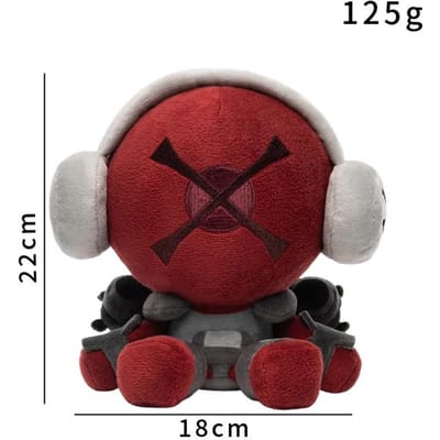 Verlaten Killdroid Pluche Pop 22cm Randapparatuur Spel Killdroid Knuffel Kussens Feestdecoratie Fans Cadeaus Halloween brown