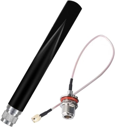 Antenne Booster - LoRa HaLow - Signaal Verbreden - Omnidirectioneel Ontwerp - 5dBi Versterking - Zwart