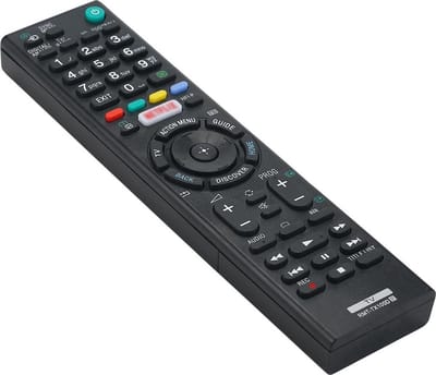 Finnacle - Universele Afstandsbediening geschikt voor Sony Smart TV - RMT-TX100D - Eenvoudige Installatie - Zwart