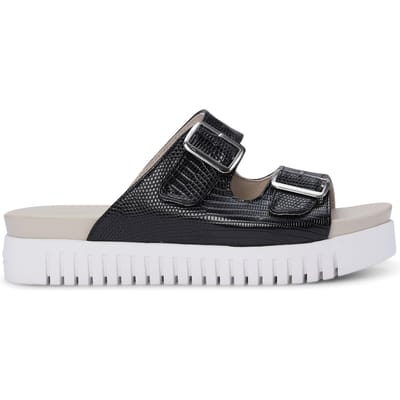 Ilse Jacobsen Tulip1165re Black Size: 36 | Slippers & Flip Flops Outlet | Dames | Zwart