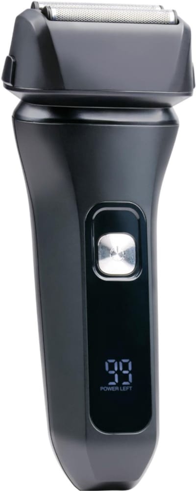 Mexx Scheerapparaat met Trimmer – Folie Scheerapparaat – Baardtrimmer en Precisietrimmer – Draadloos – Inclusief Opzetstukken, USB-kabel – Voor gezicht en lichaam