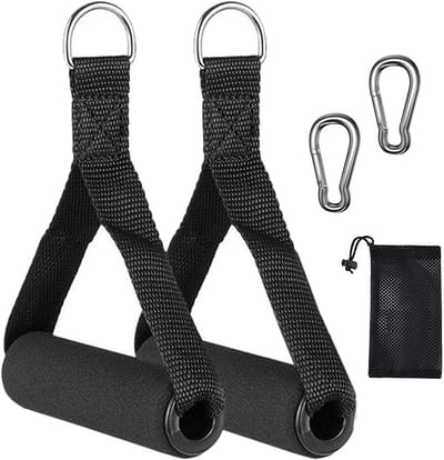 Trainingsbandgrepen met Karabijnhaak - Duurzaam voor Fitness, Pilates & Yoga