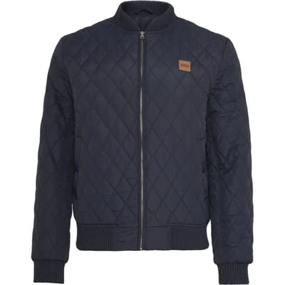 Urban Classics - Diamond Quilt Nylon Jacket - 3XL - Blauw