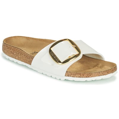 Dames sandalen Birkenstock Madrid Big Buckle Birko-Flor Patent