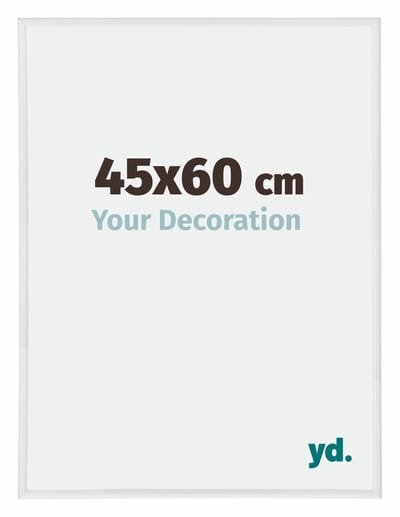 Your Decoration - Fotolijst 45x60 cm - Kunststof - Wit Hoogglans - Annecy