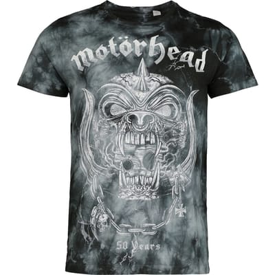 Motörhead T-shirt - Cracked Bull - S tot M - voor Mannen - grijs