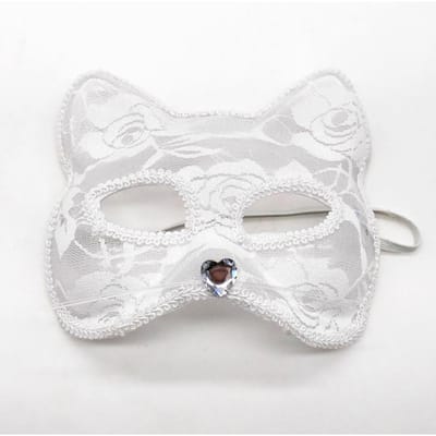 Sexy Dames Kant Kattenmasker Halve Gezicht Vos Dier Cosplay Seksmasker Halloween Feestmasker Maskeradebal Luxe Maskers