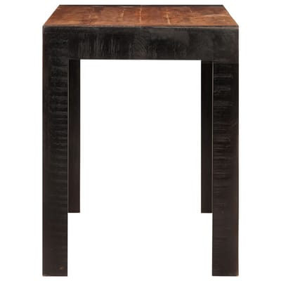 vidaXL - Eettafel - 120x60x76 - cm - massief - mangohout - honingbruin