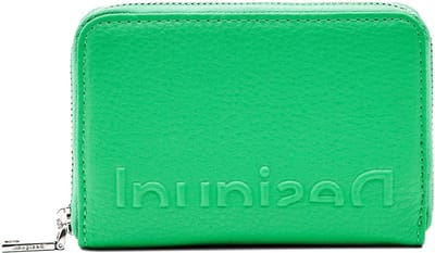 Desigual Portemonnee Half Logo 23 Marisa Small Wallet Green Groene