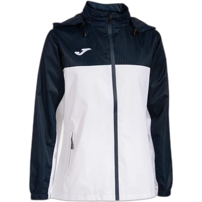 Vrouwelijke waterdichte zip-up jas met capuchon Joma Montreal