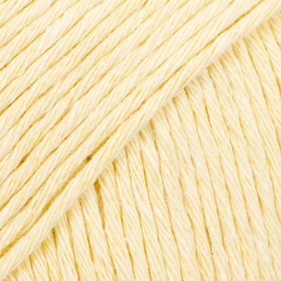 DROPS Cotton Light Uni Colour - 42 vanillegeel - Katoen/Polyester Garen