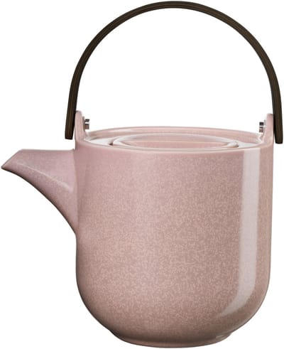 ASA Selection Coppa theepot met houten handvat, theepot, porselein, Hanami, 600 ml, 19371183