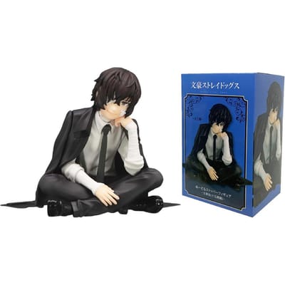 Nieuwe Bungo Stray Dogs Dazai Osamu Figuur Nakahara Chuuya Actiefiguren PVC Model Collectie Noodle Stopper Verjaardagscadeaus