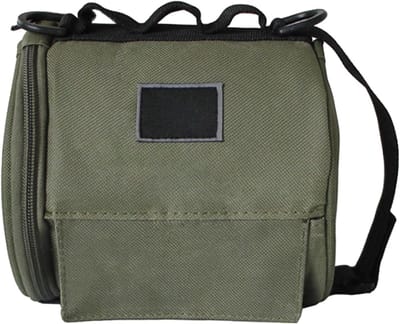 Papieren Rolhouder - Opbergtas Rol - Outdoor Gebruik - Waterdicht Ontwerp - 24x22 cm - Legergroen