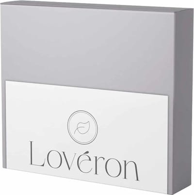 Lovéron kussensloop - Katoen - 2 stuks - 40x60 cm - Grijs