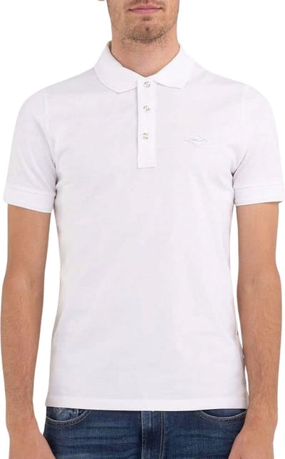 Replay Solid-Coloured Jersey Poloshirt Mannen - Maat M
