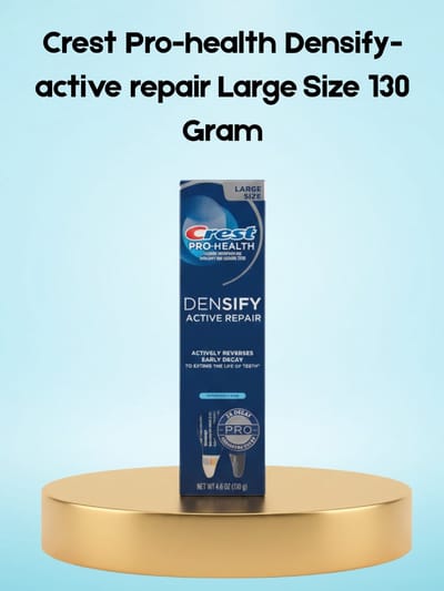 Crest Pro-Health Densify Active Repair – Groot formaat 130 g – Tandpasta voor Actief Herstel & Versterking – Beschermt Tandglazuur, verminderde Gevoeligheid & Bevordert Gezond Tandvlees – Voor Sterke, Gezonde & Stralende Tanden