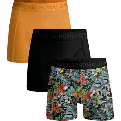 Muchachomalo Jongens Boxershorts – 3 Pack – 95% Katoen – Kinderkleding - Stevig Ondergoed – Jongens Onderbroeken