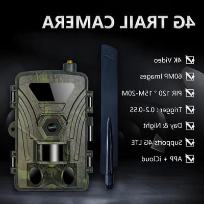 Trail Camera - Wildcamera Outdoor - Natuurlijk Gedrag Observeren - Snelle Trigger Snelheid - 12MP Resolutie - Groen