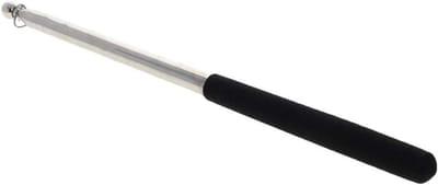 Uitschuifbare Pointer - Presentatie Stick - Klaslokaal Presenteren - Verstevigde Telescoop Secties - 25cm tot 1.2m - Zwart