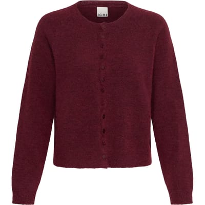 Regular fit gebreid jack van wolmix model 'SAGE'