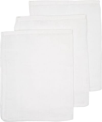 BD Collection Washand Wit 3-Pack