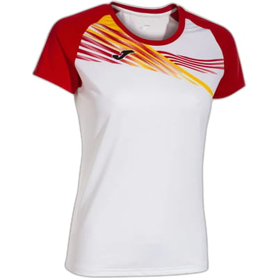 Joma Elite X T-shirt Met Korte Mouwen Wit M Vrouw