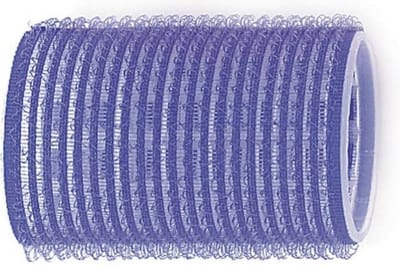 Sibel Hair Velcro Kruller 40mm Blauw Zelfklevers Ref.41645 49 6stuks