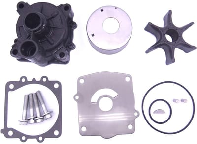 ECTEATOY® Buitenboordmotor Waterpomp Reparatieset met Behuizing - 150 tot 300 PK - Vervangt 61A-W0078-01 / 18-3395 - Impeller Onderhoudsset