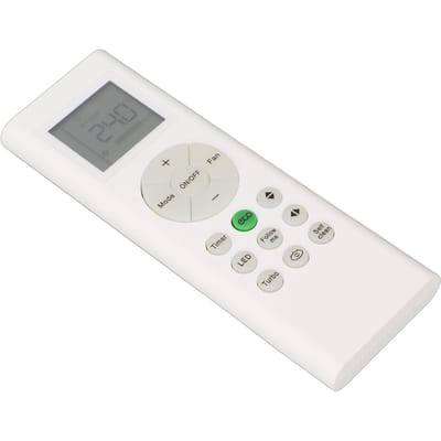 Télécommande de climatiseur de remplacement Télécommande AC multifonctionnelle pour Midea RG66B3 2H BGEF white