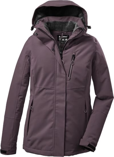 Killtec Winterjas Jas 37411 oud roze functioneel winterjas dames 38